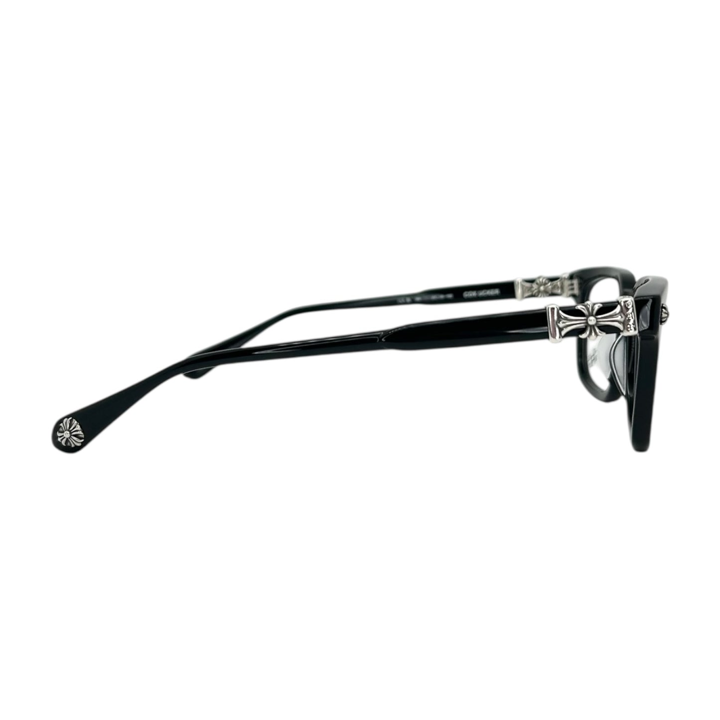 CHROME HEARTS COX UCKER BLACK SILVER SUNGLASSES