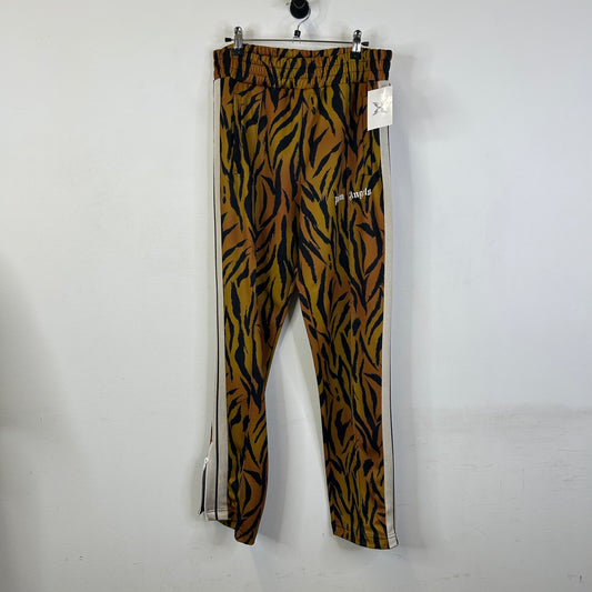 PALM ANGELS TIGER PRINT TRACK PANTS