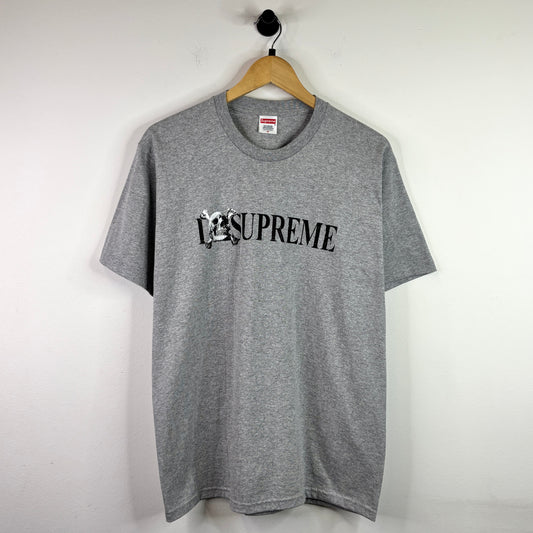 SUPREME I SKULL SUPREME TEE GREY