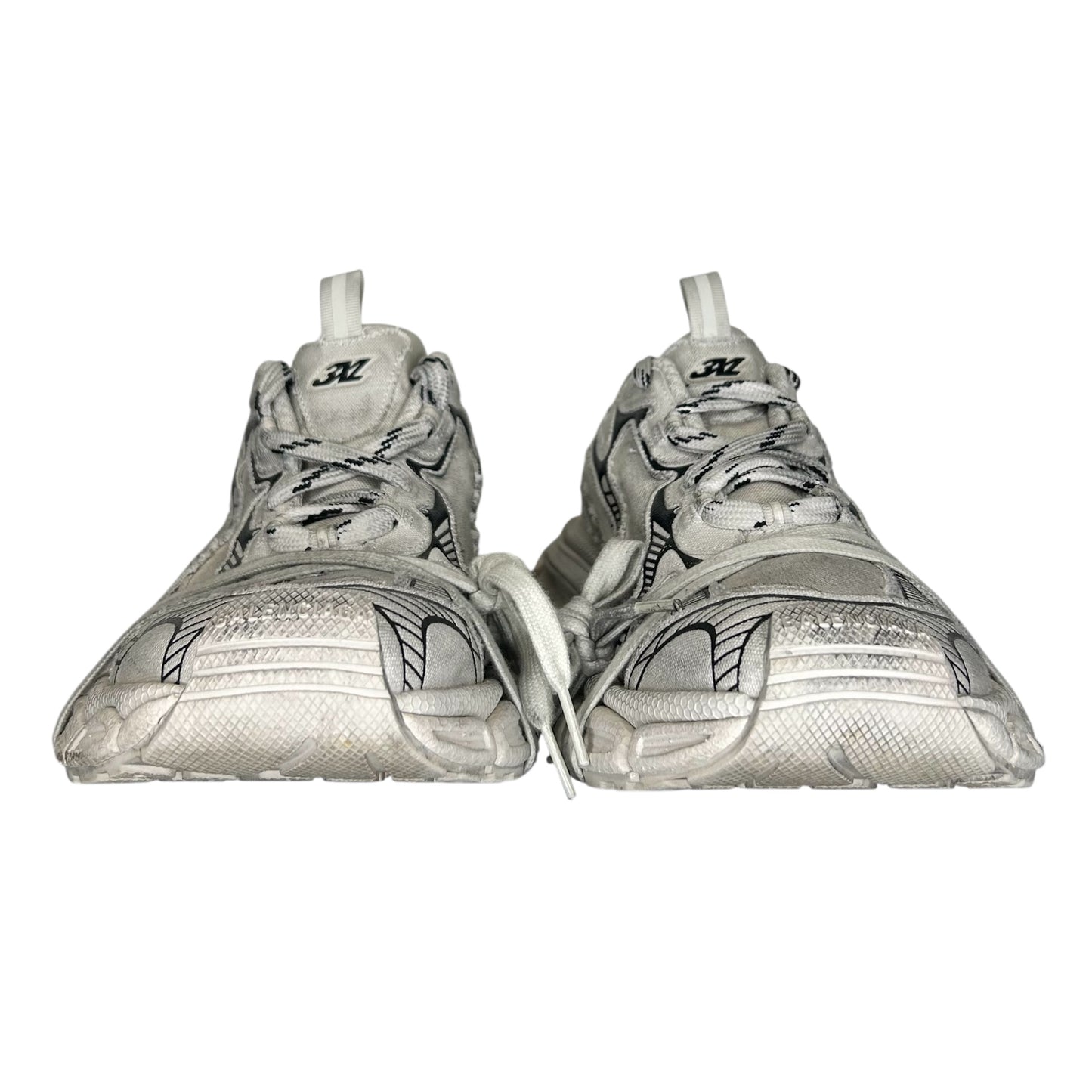 PREOWNED BALENCIAGA DESTROYED BEIGE 3XL