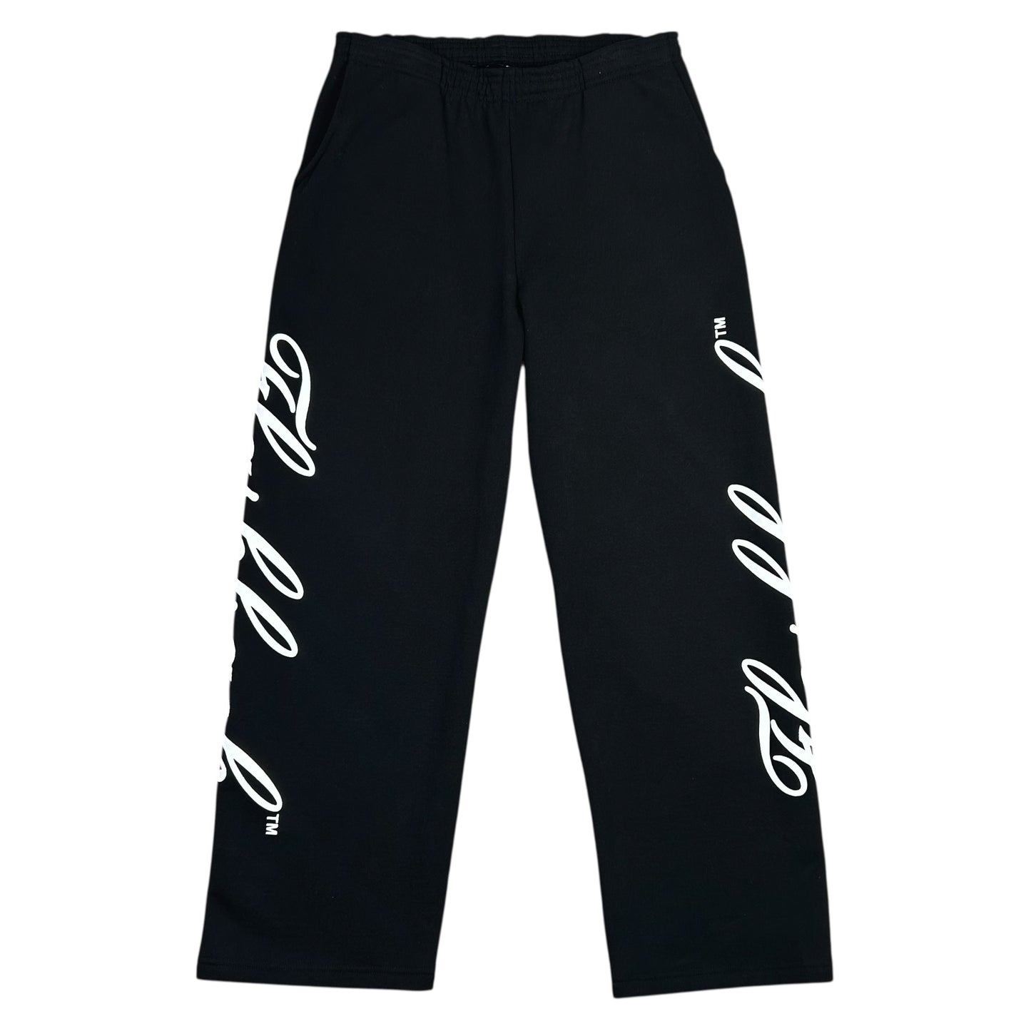 FLASHBACK JUMBO LOGO SWEATS BLACK/WHITE