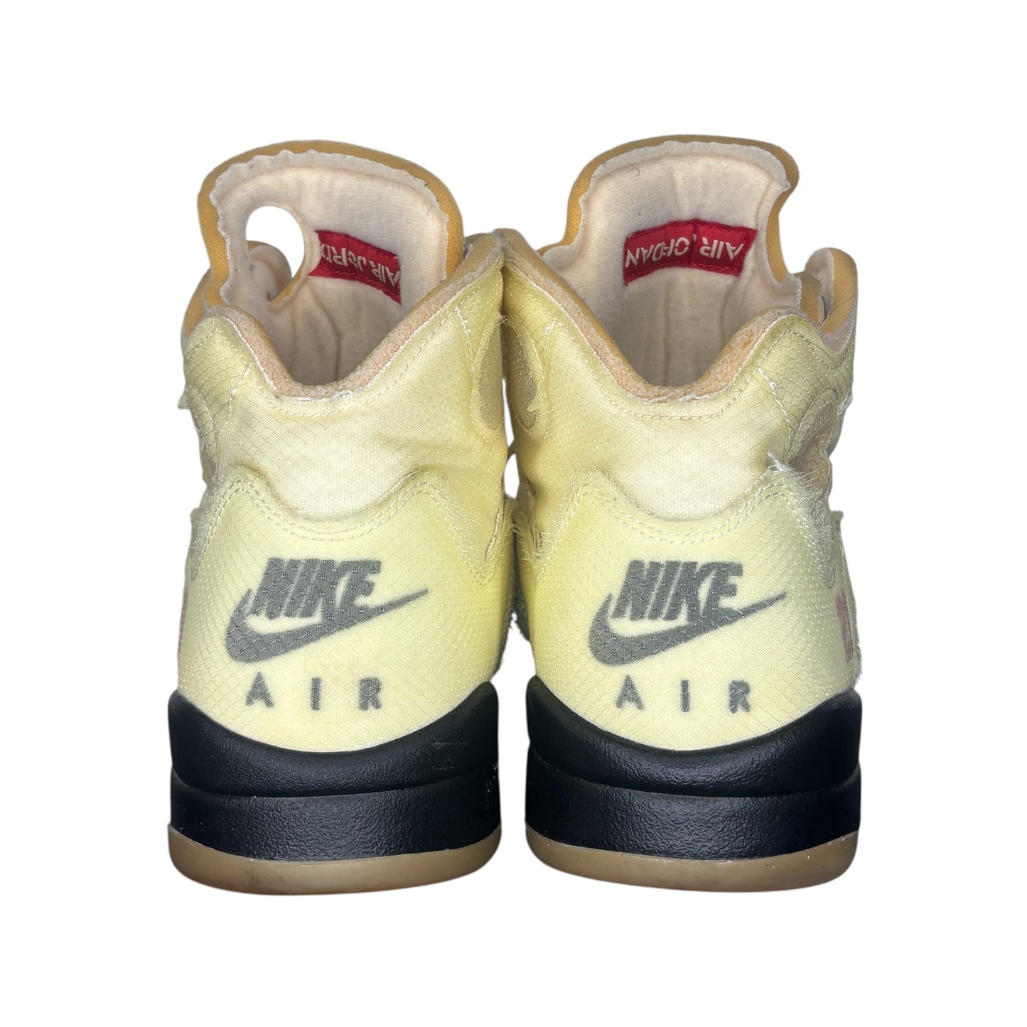 PREOWNED JORDAN 5 OFF WHITE SAIL