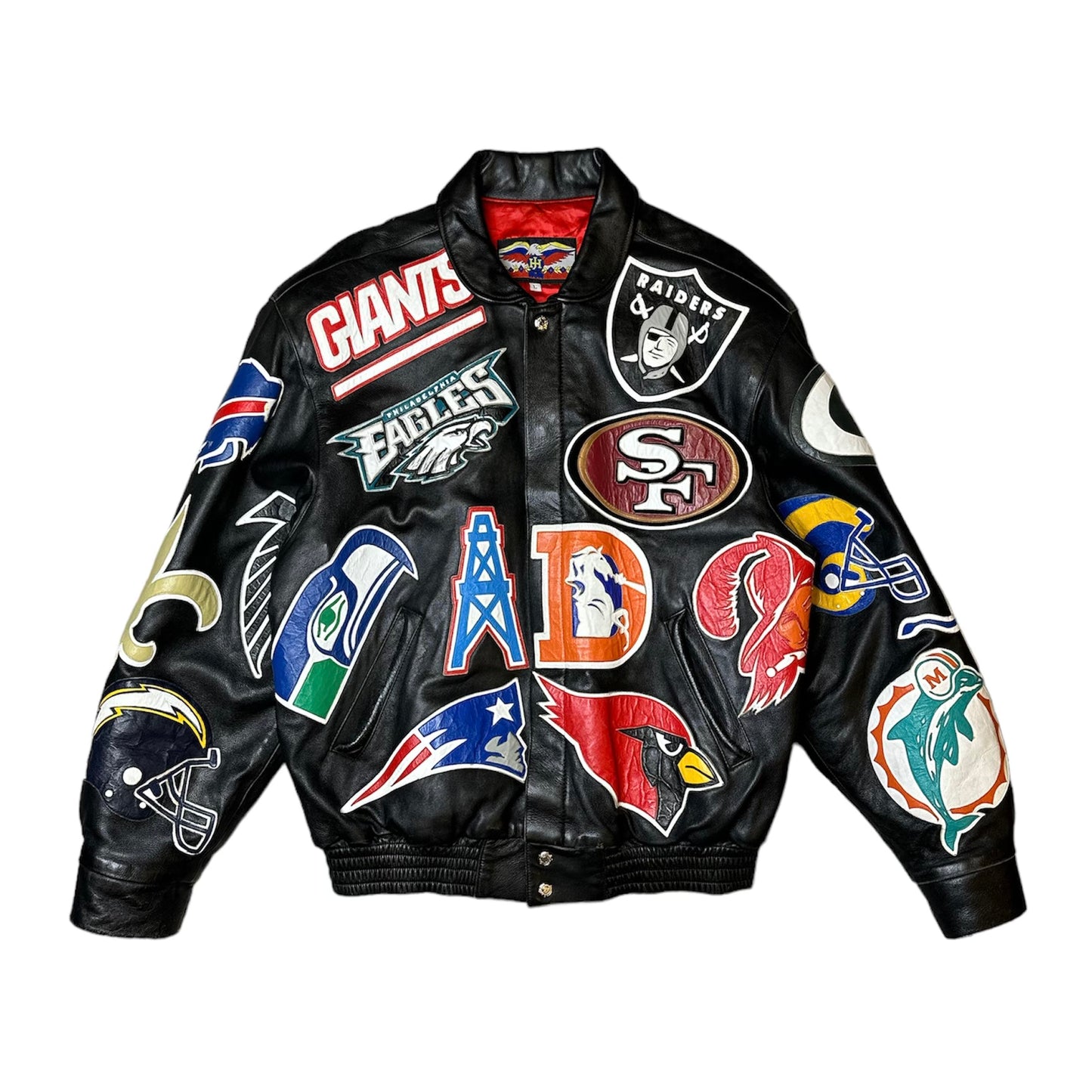 Jeff Hamilton Custom NFL Leather Jacket