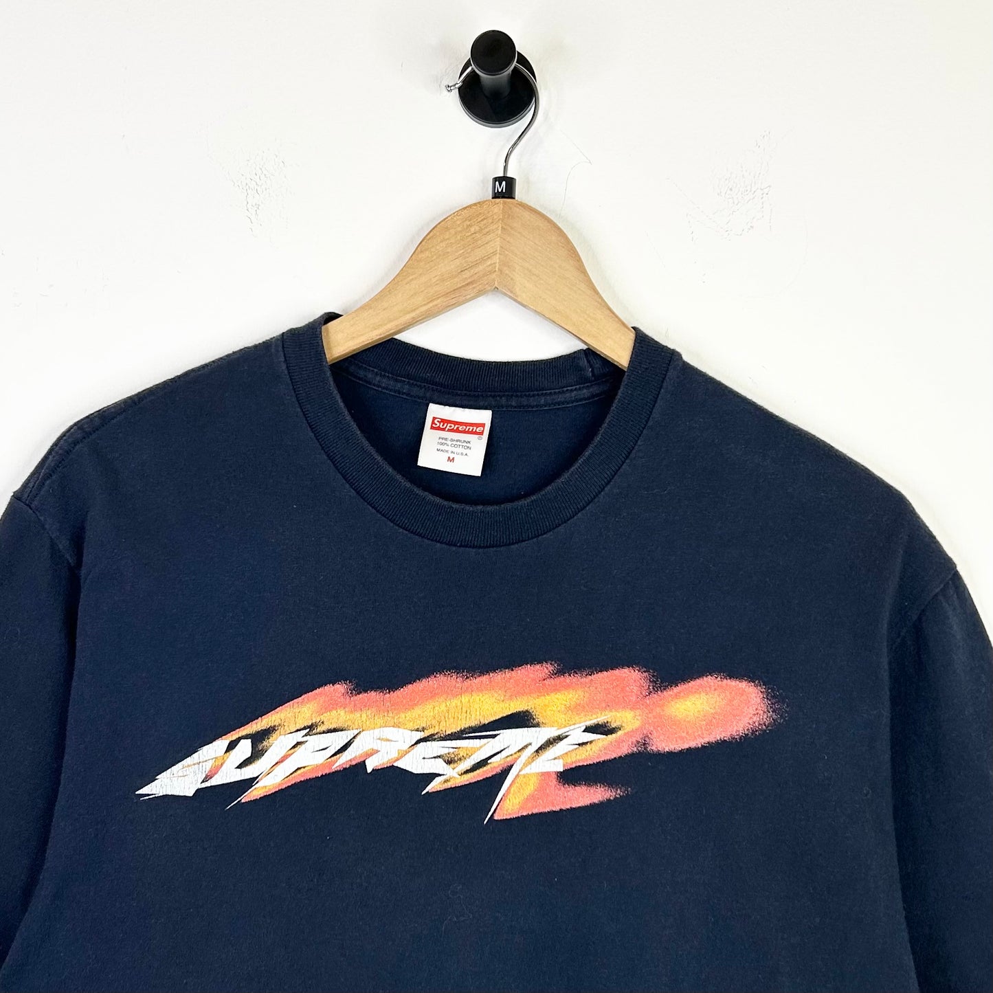 SUPREME BLUE FLAME T-SHIRT