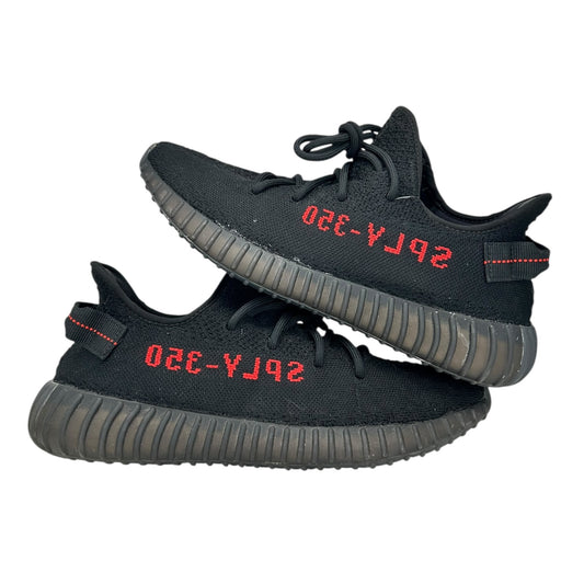 PREOWNED YEEZY 350 V2 BLACK RED