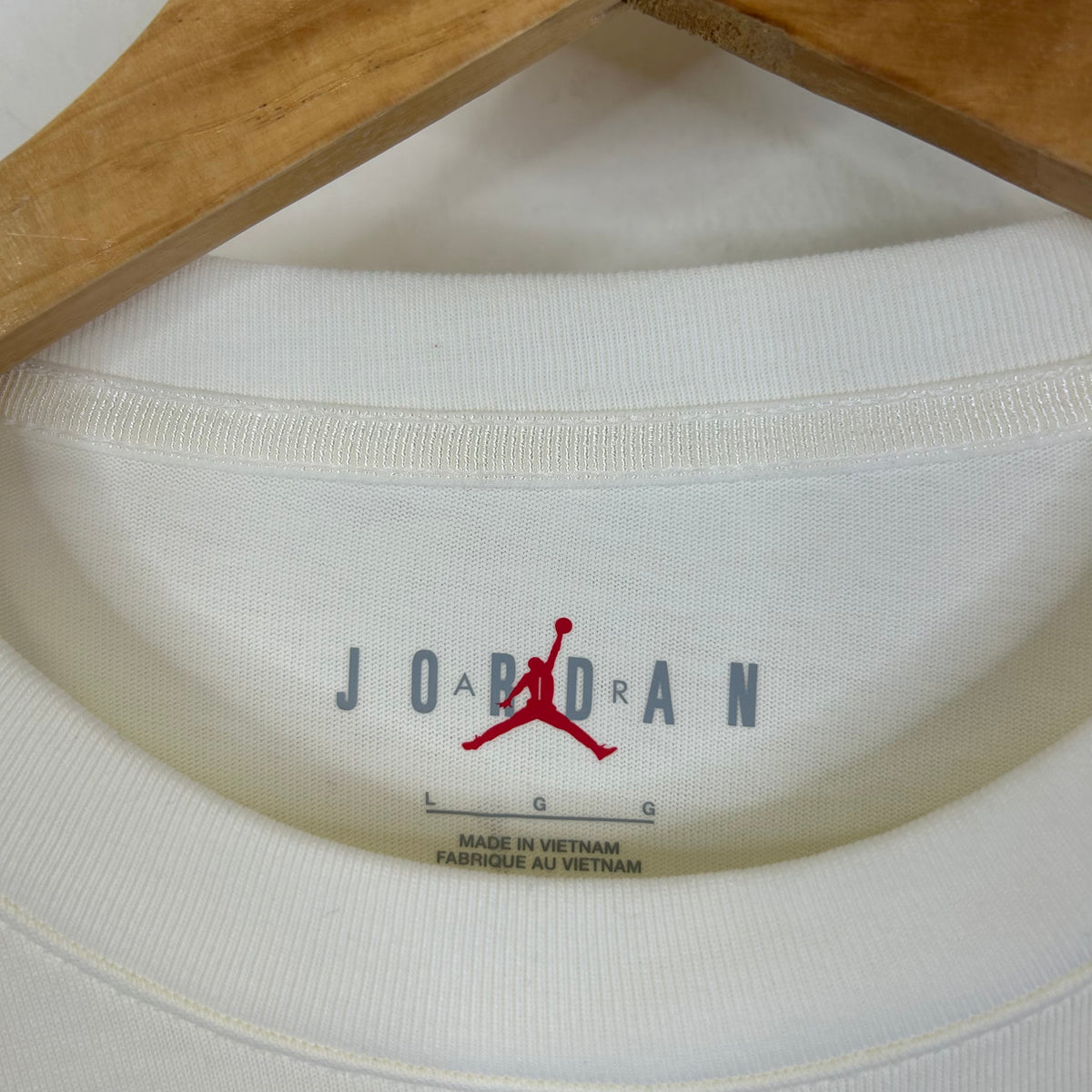 JORDAN X BALVIN T SHIRT WHITE