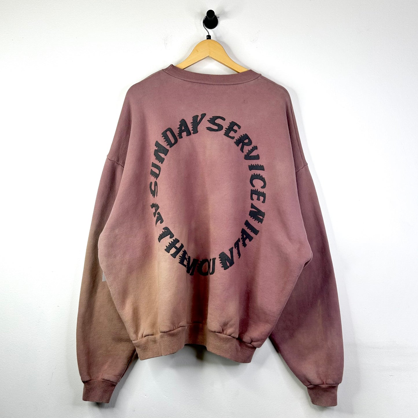 HOLY SPIRIT SUNDAY SERVICE AT THE MOUNTAIN FADED CREWNECK