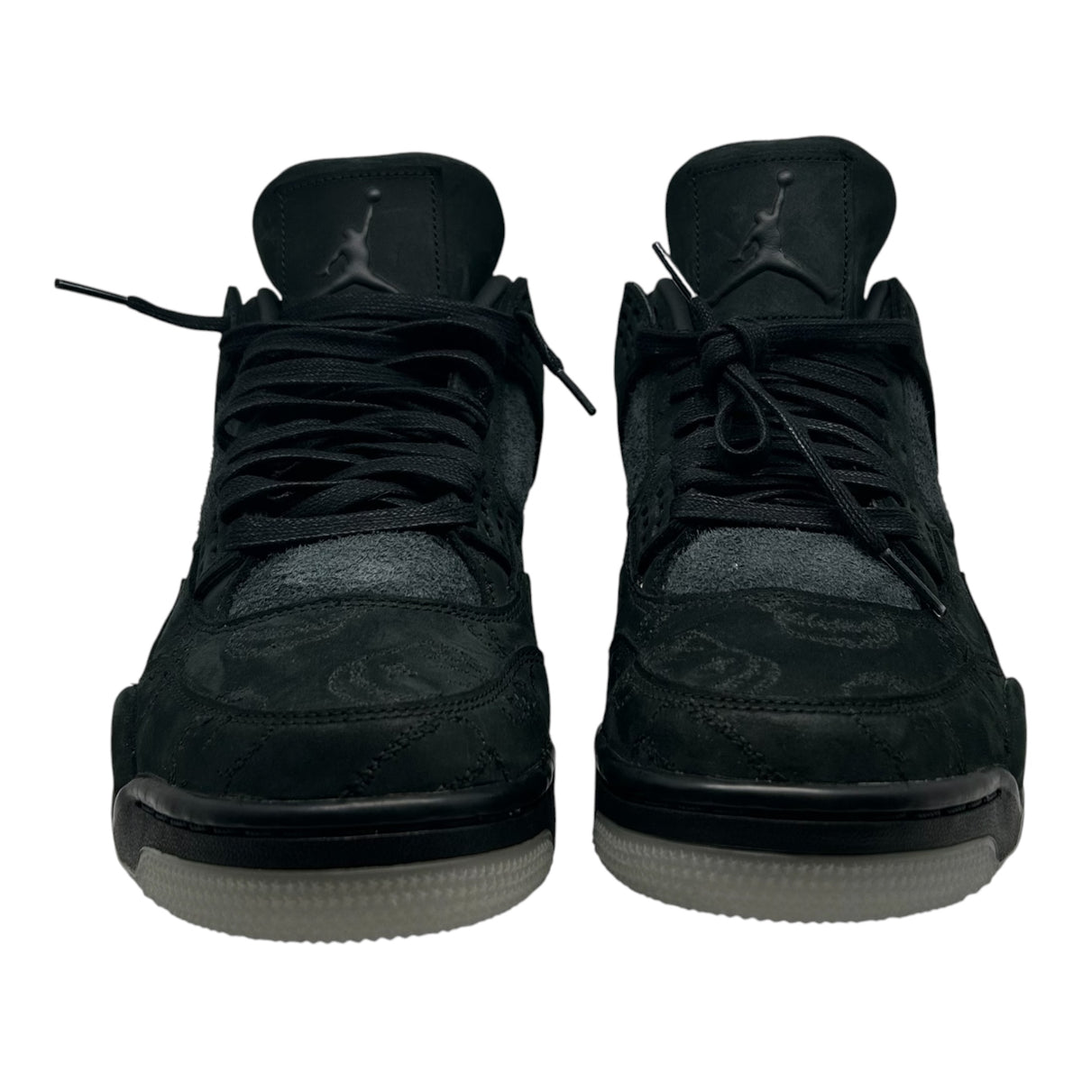 PREOWNED JORDAN 4 KAWS BLACK