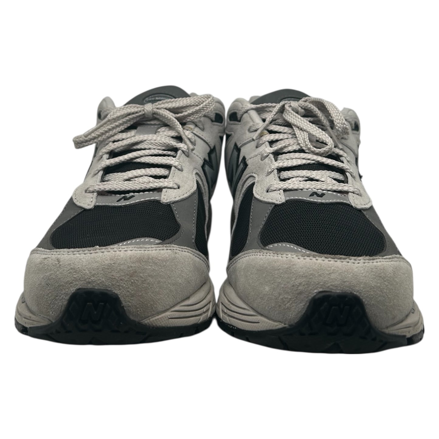 PREOWNED NEW BALANCE 2002R GREY/BLACK SZ 13