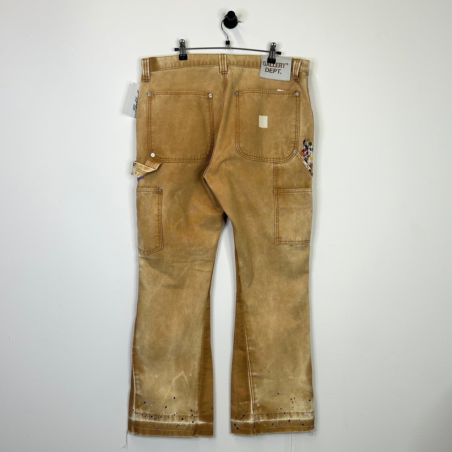 GALLERY DEPT. LA FLARE KHAKI CARPENTER PANTS