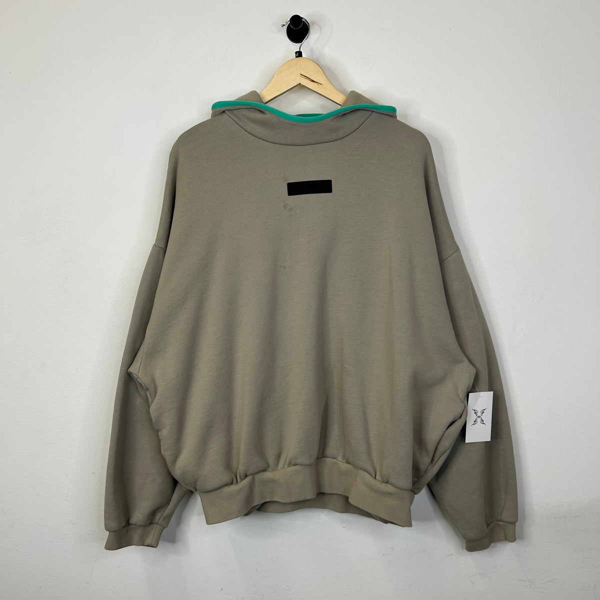 ESSENTIALS FEAR OF GOD HOODIE BEIGE