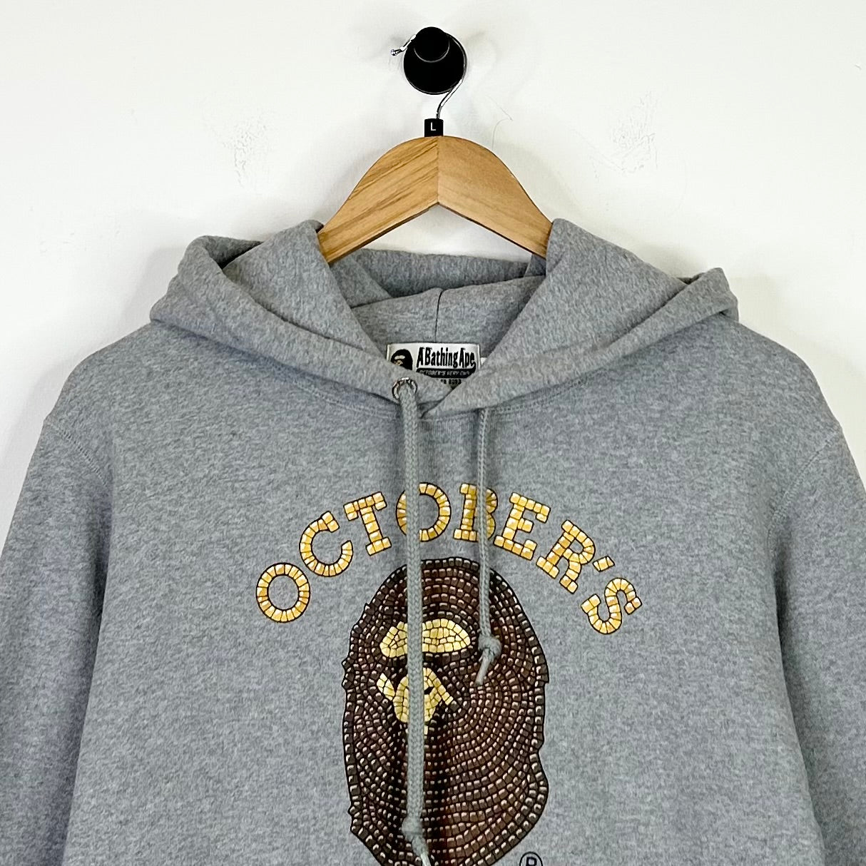 BAPE OVO GREY HOODIE