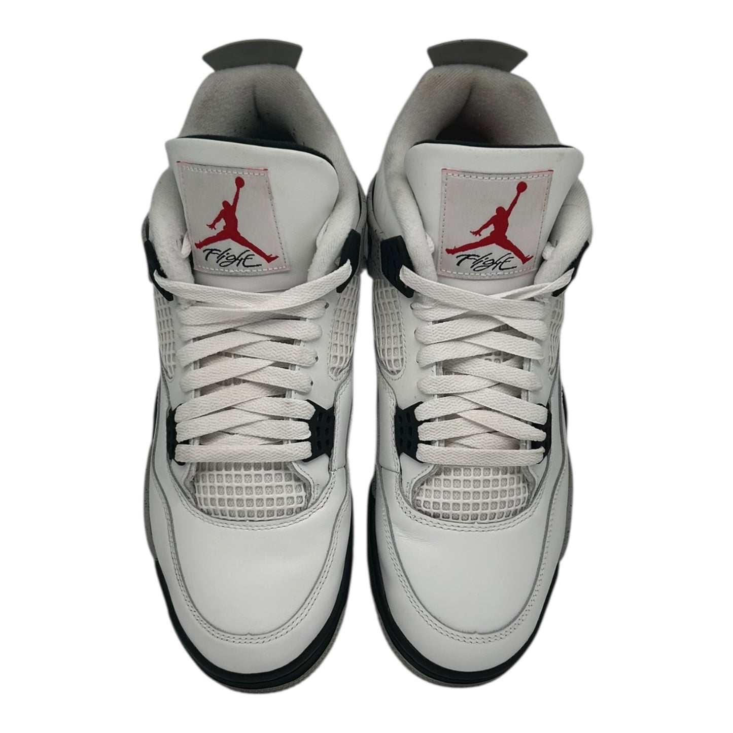 PREOWNED JORDAN 4 WHITE CEMENT SIZE 10.5