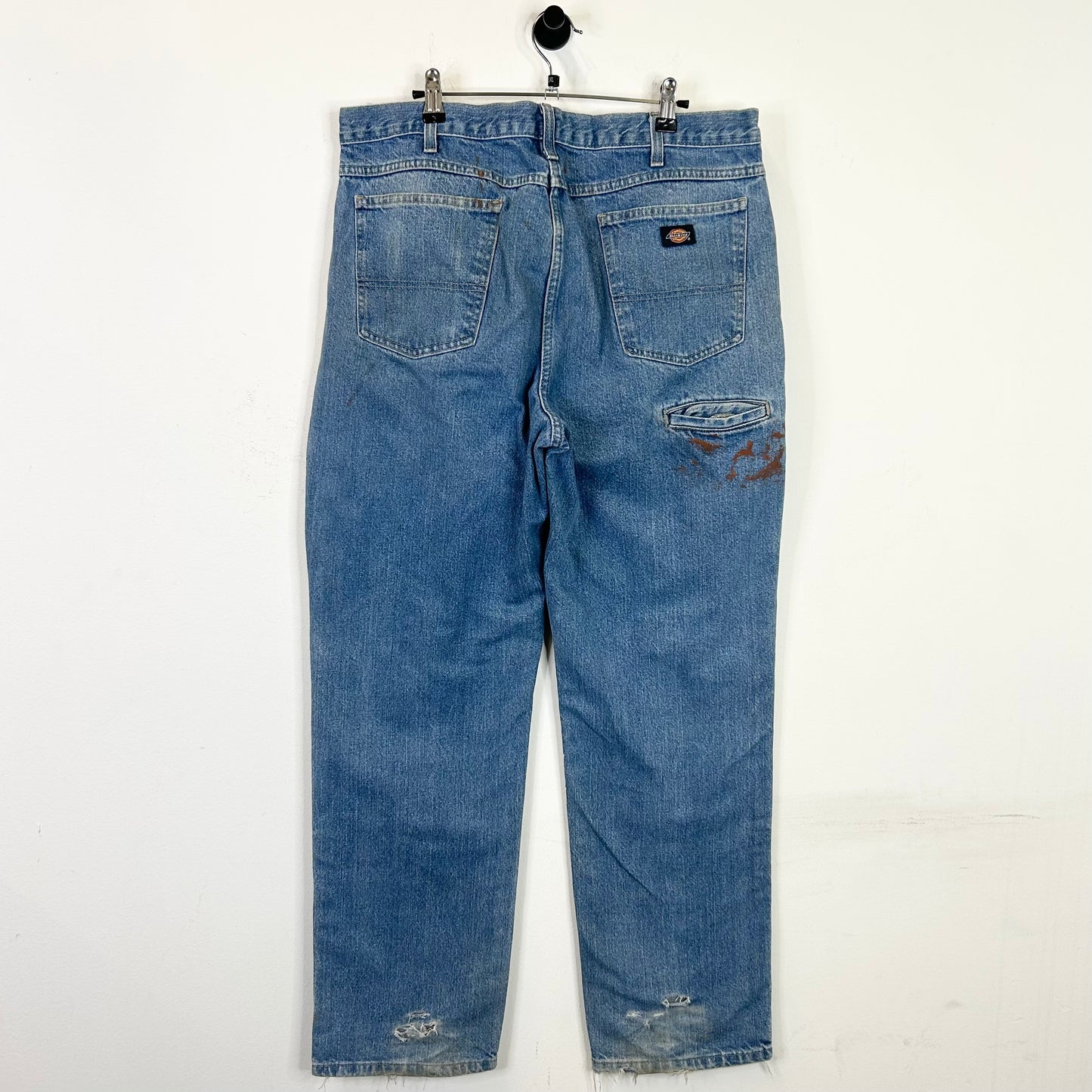PAINT SPLATTERED DICKIES DOUBLE KNEE JEANS