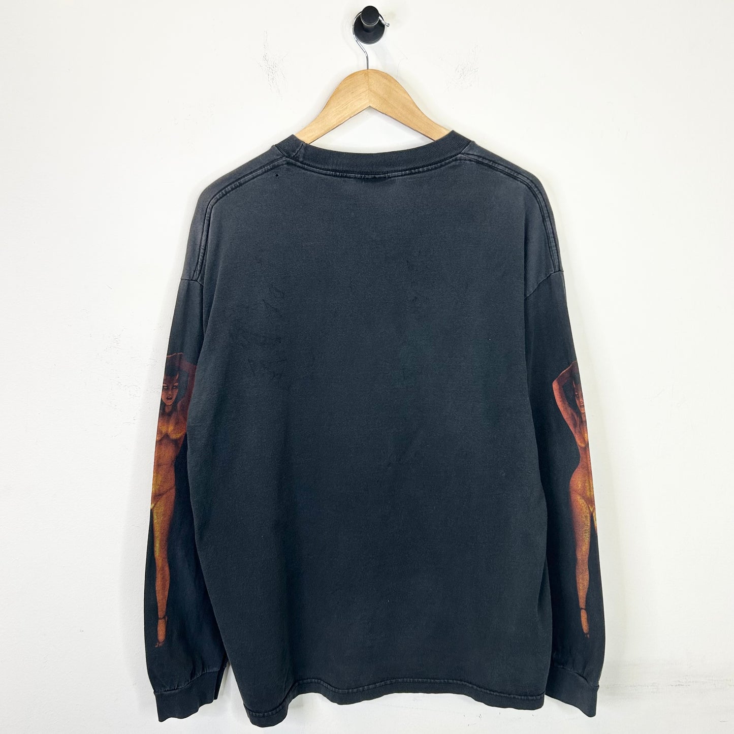 HOT LEATHERS DEVIL CHICKS SKULL LONG SLEEVE