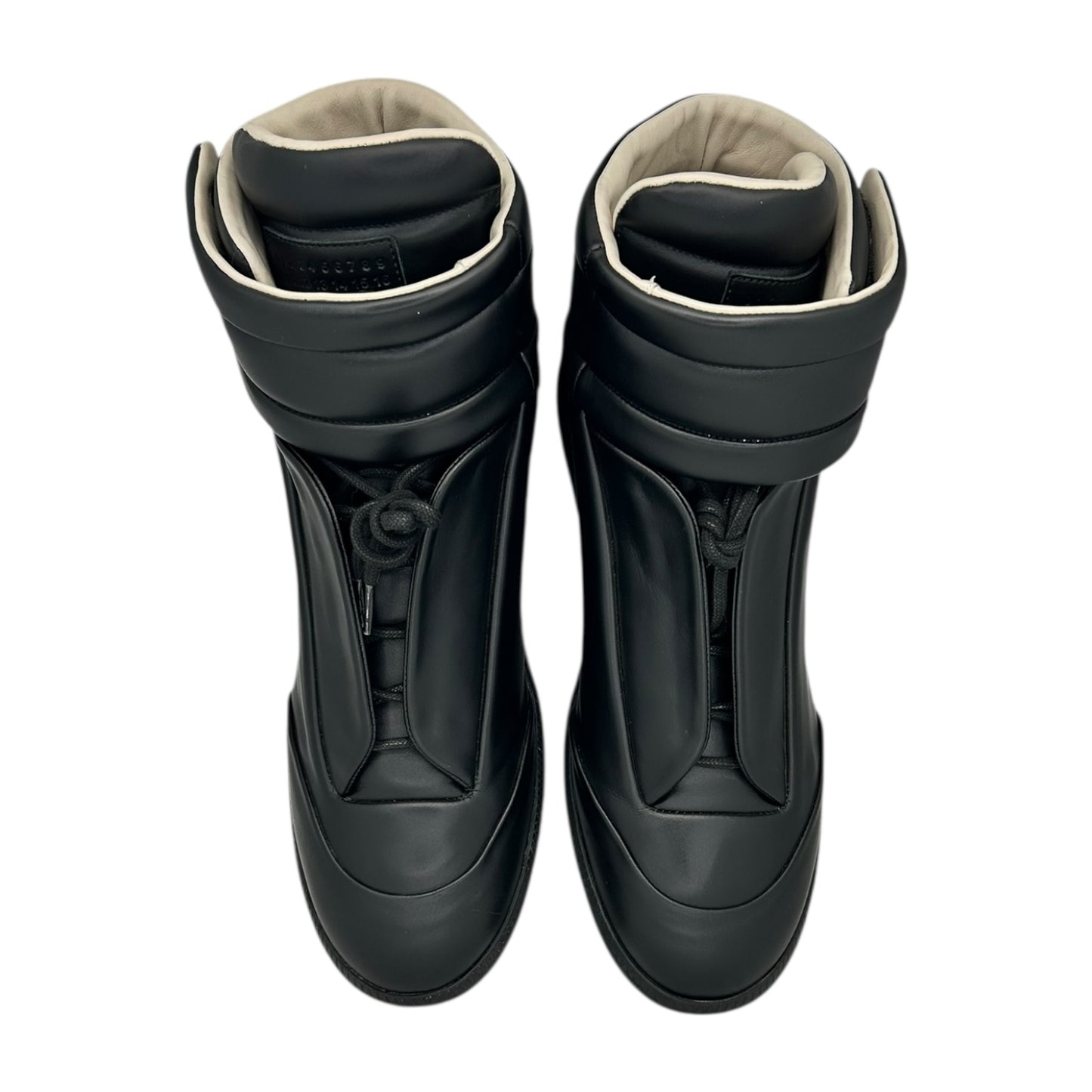 PREOWNED MAISON MARGIELA FUTURE BLACK LEATHER