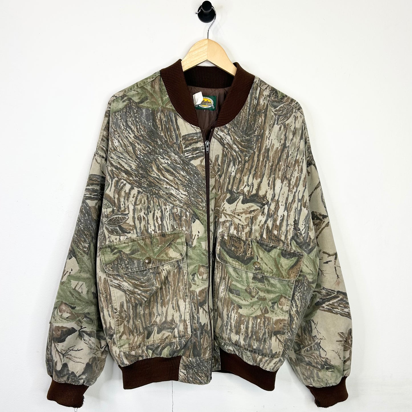 CABELA'S REALTREE CAMO BOMBER JACKET