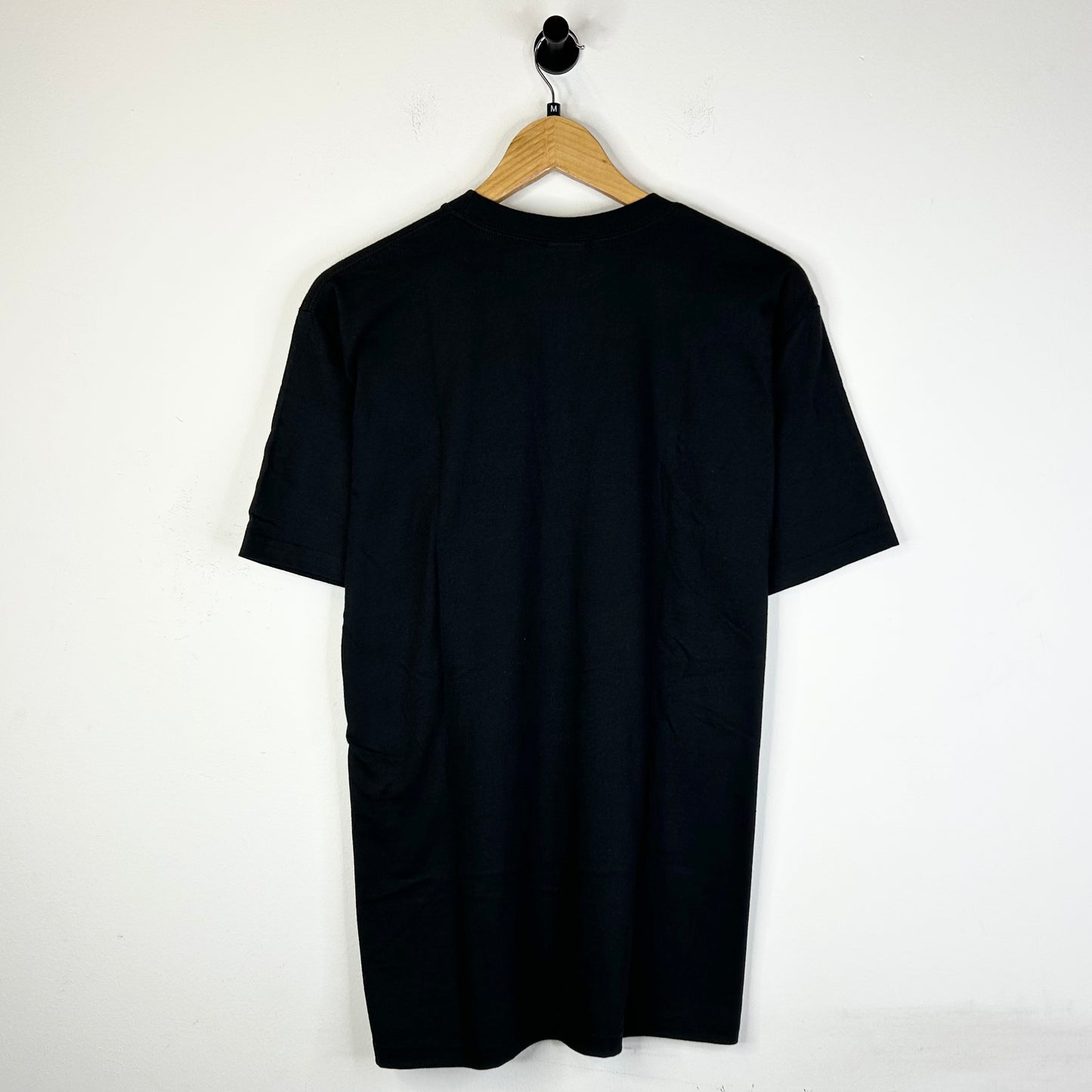 SUPREME HARDCORE LOGO BLACK TEE