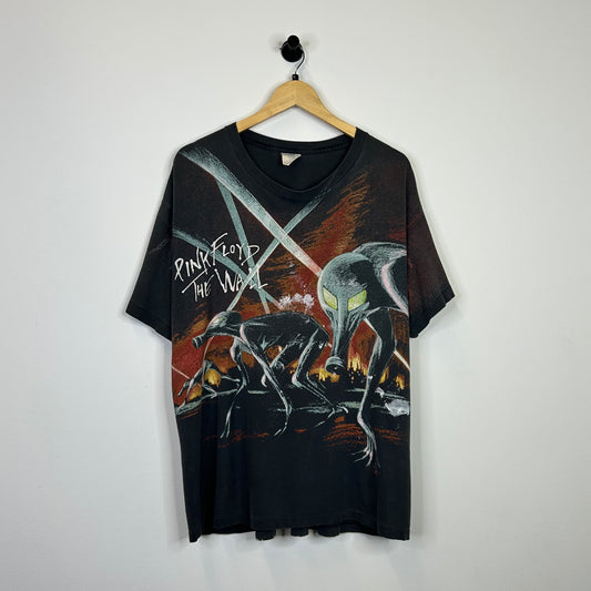 PINK FLOYD THE WALL AOP GAS MASK TEE