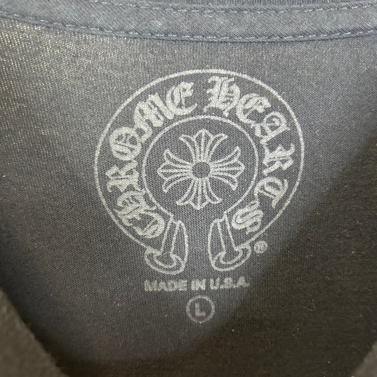 CHROME HEARTS MULTI COLOR CROSS LONG SLEEVE