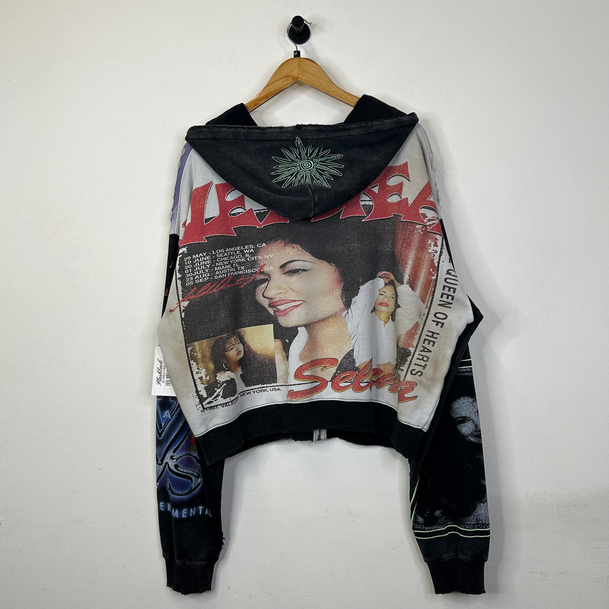 VALE FOREVER NOISE ZIP UP HOODIE