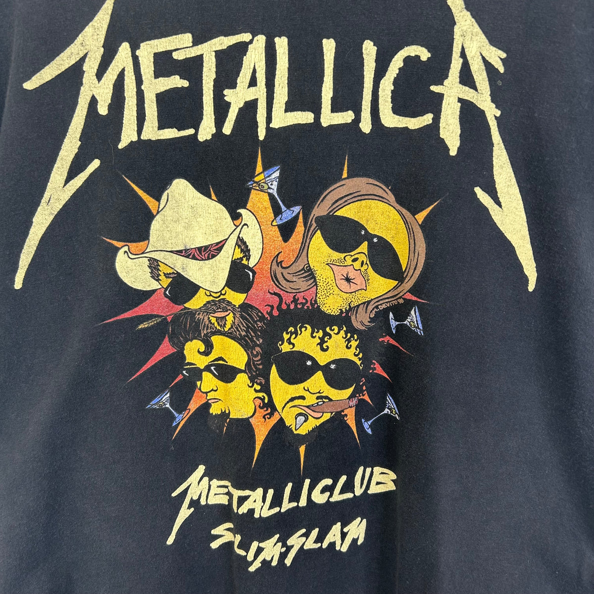 METALLICA METALLICLUB SLIM SLAM TEE