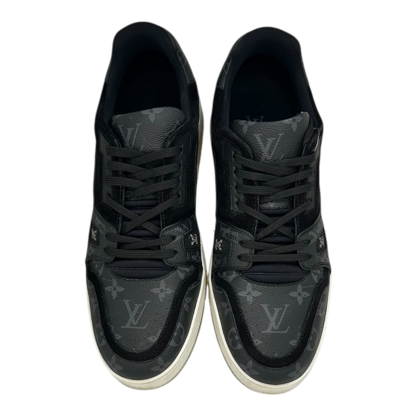 PREOWNED LOUIS VUITTON BLACK MONOGRAM TRAINER