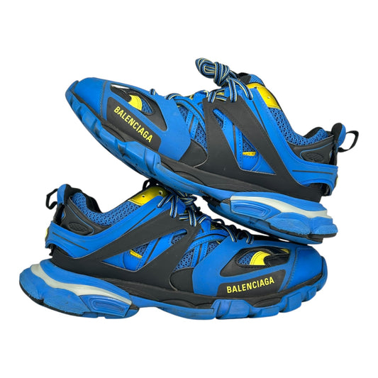 PREOWNED BALENCIAGA TRACK LED BLUE YELLOW