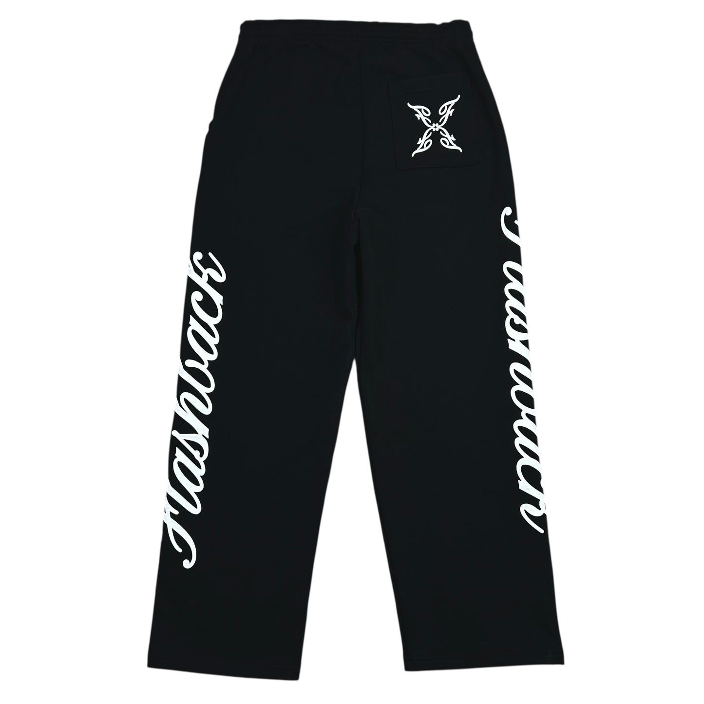 FLASHBACK JUMBO LOGO SWEATS BLACK/WHITE