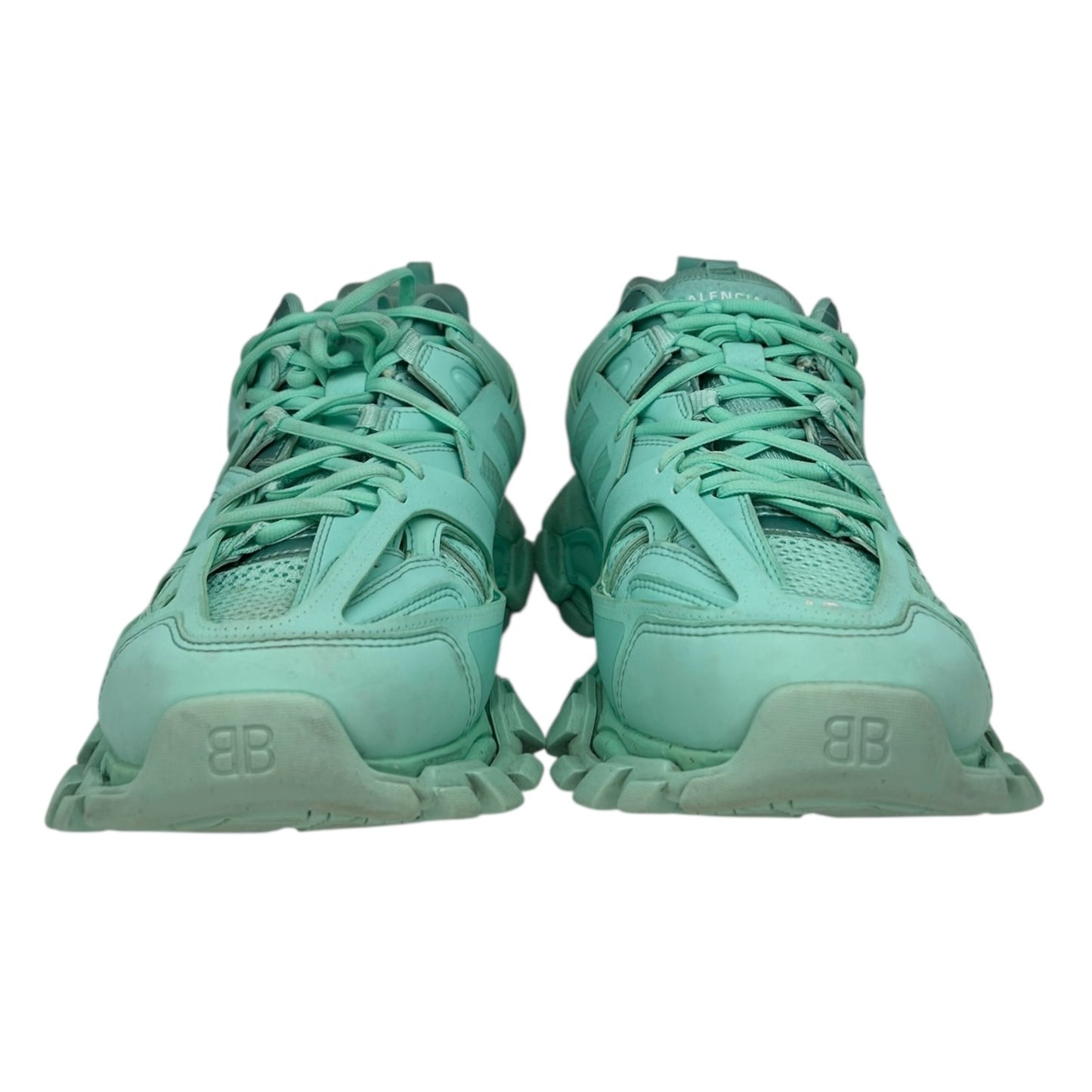 PREOWNED BALENCIAGA TRACK RECYCLED MINT