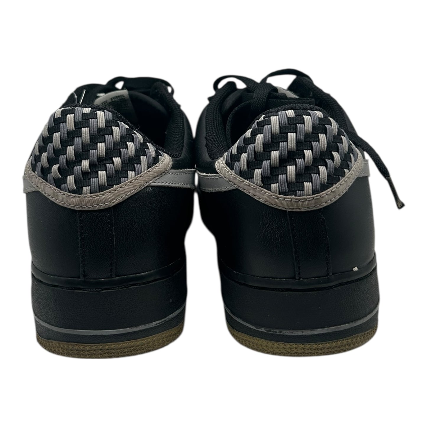 PREOWNED NIKE AIR FORCE 1 LOW WOVEN SZ 12