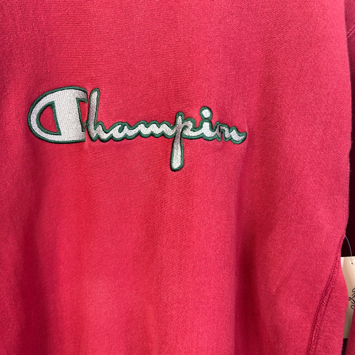 RED AND GREEN CHAMPION REVERSE WEAVE