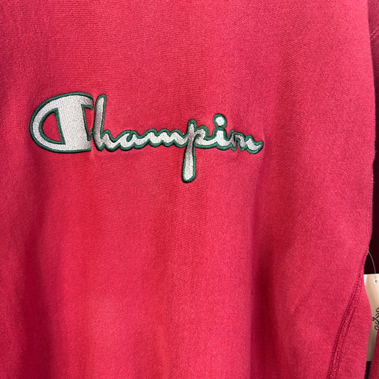 RED AND GREEN CHAMPION REVERSE WEAVE