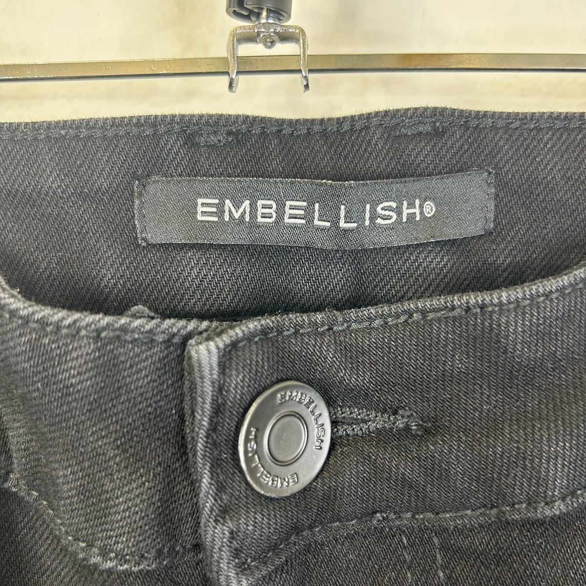 EMBELLISH NYC BLACK JEANS