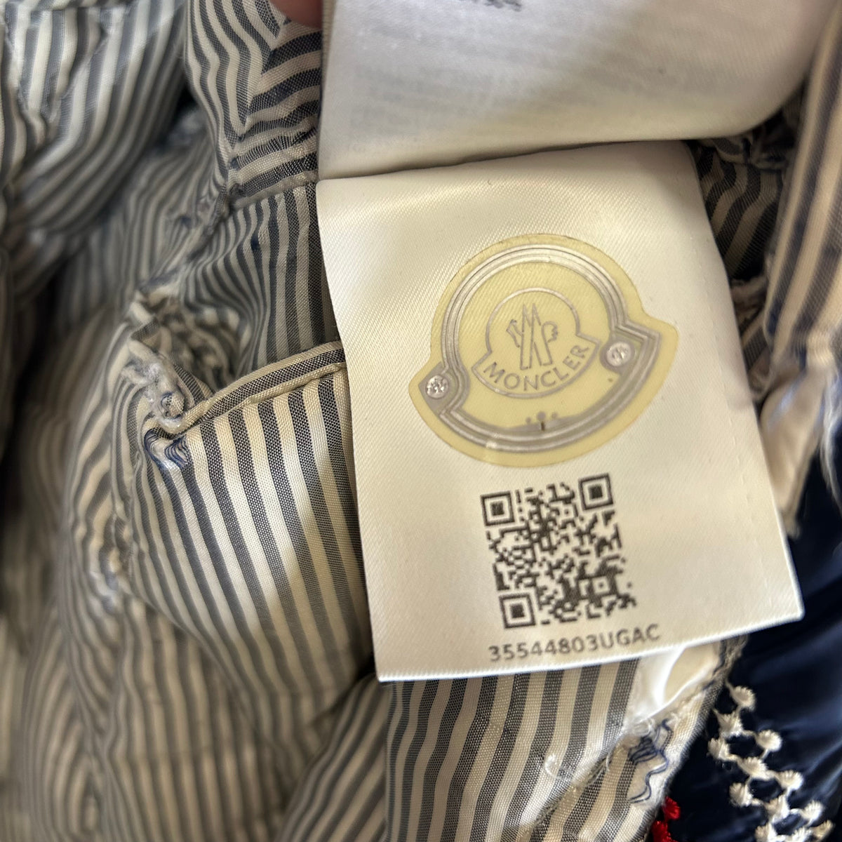 MONCLER GAMME BLEU QUILT JACKET