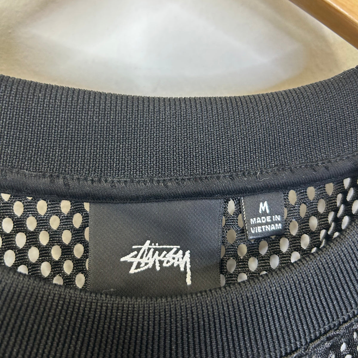 STUSSY TEAM 80 BLACK JERSEY