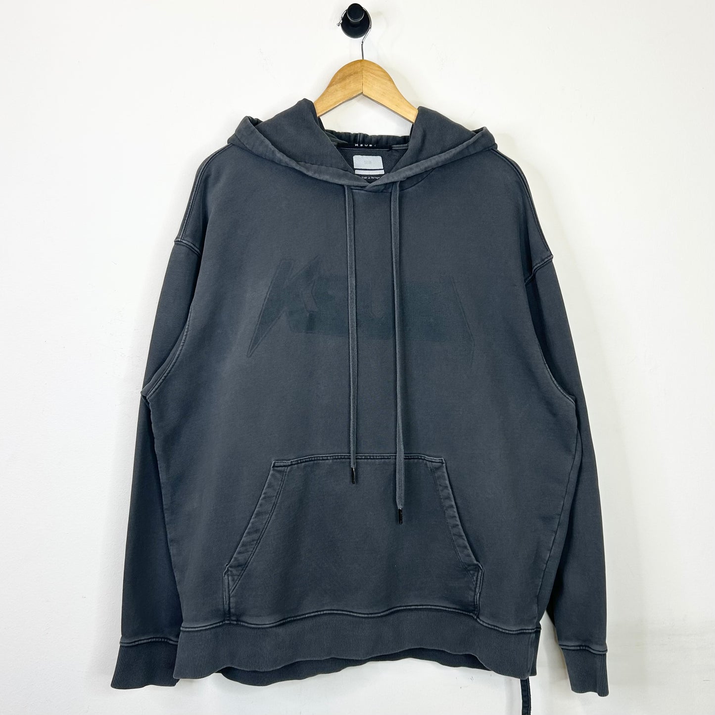 KSUBI FADED GREY HOODIE