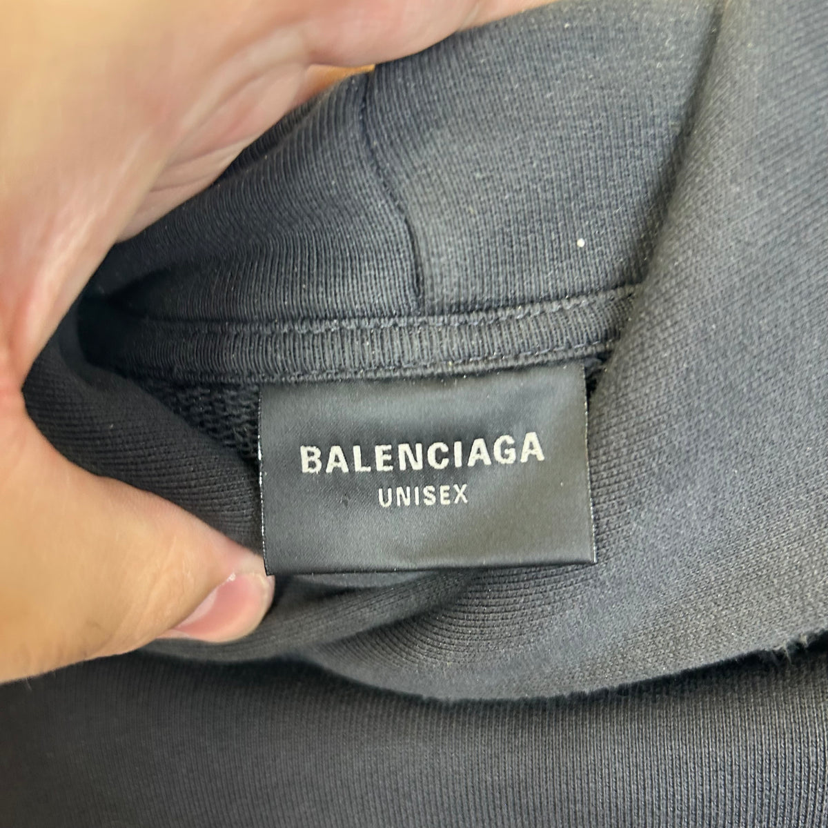 BALENCIAGA OPTICAL WHITE EYE-CHART SZ S
