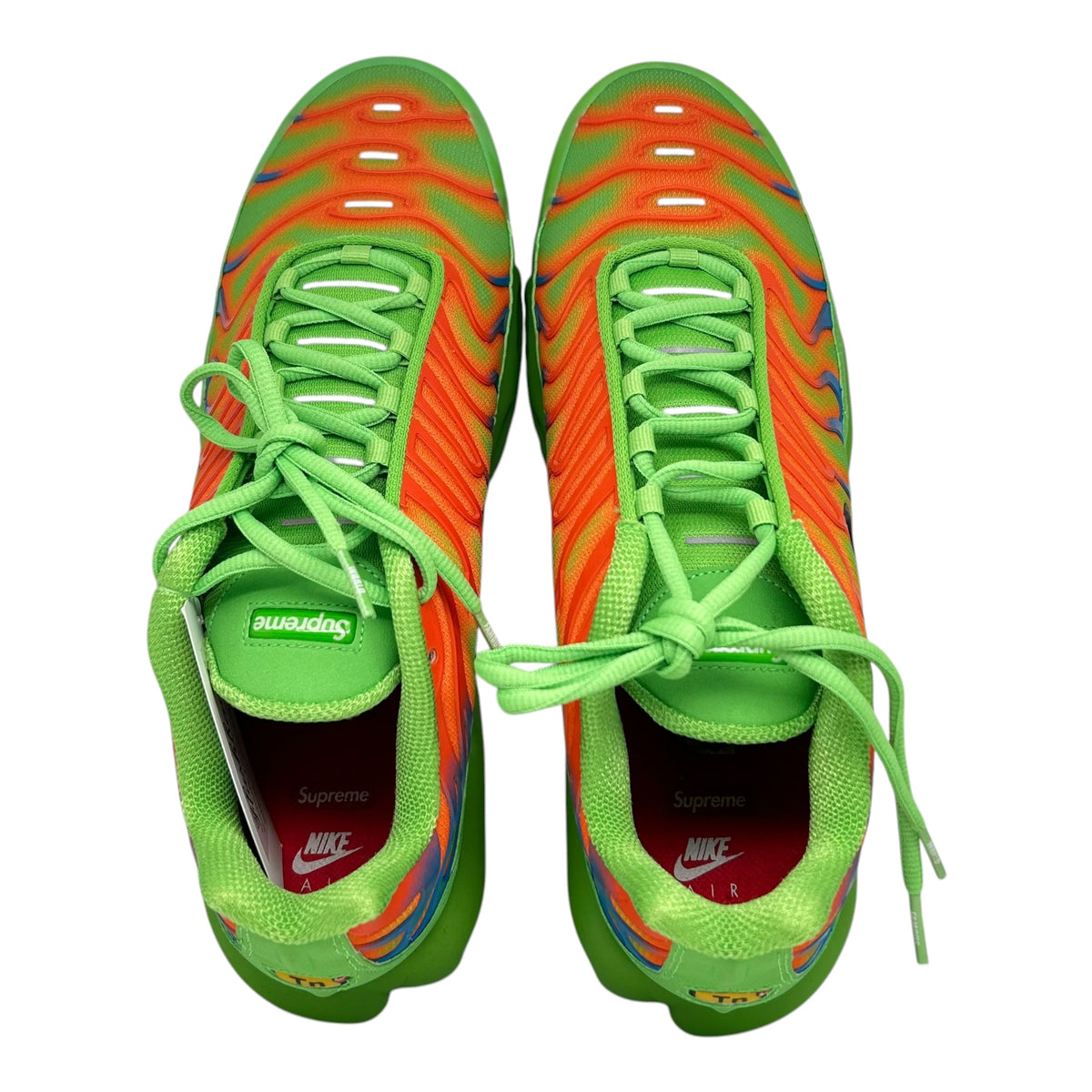 PREOWNED SUPREME x NIKE AIR MAX PLUS TN MEAN GREEN