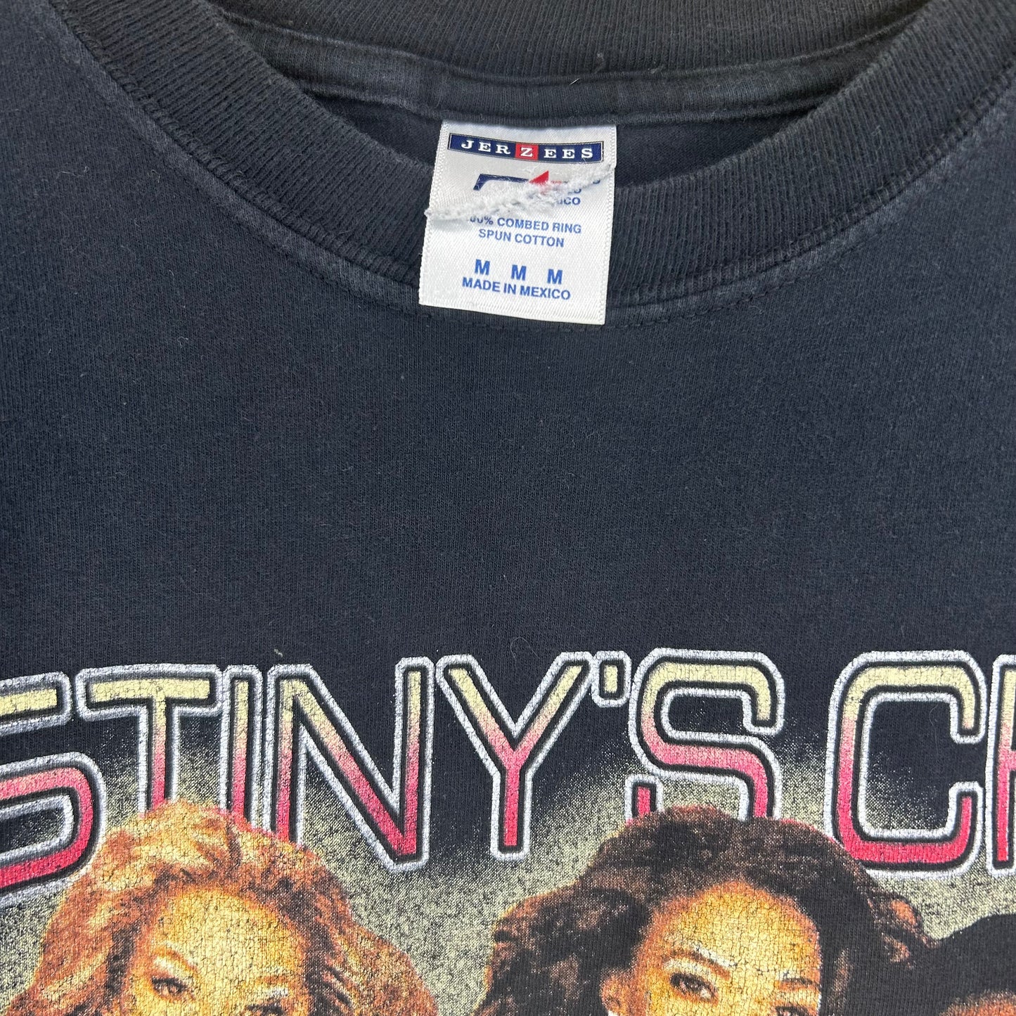 DESTINY'S CHILD 2005 BLACK TEE