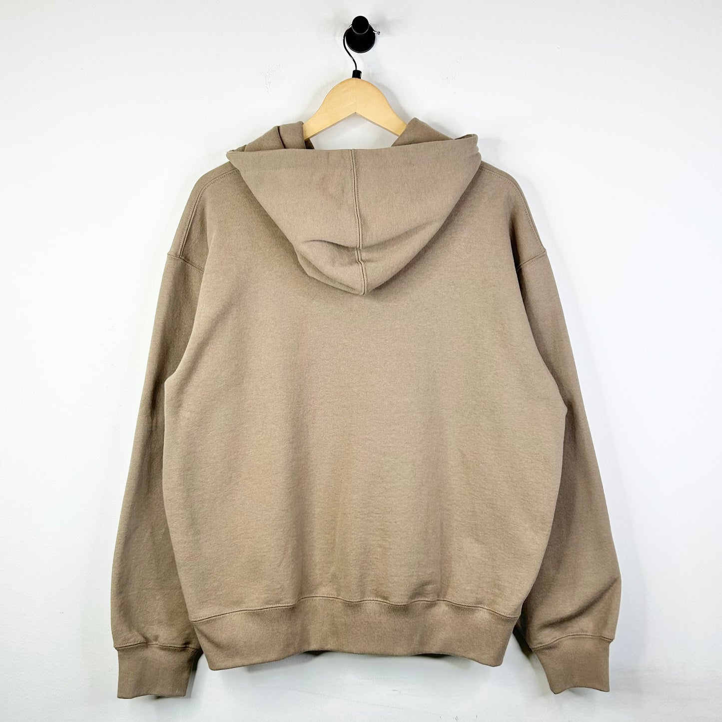 SUPREME BLACKLETTER HOODED SWEATSHIRT DUSTY BROWN