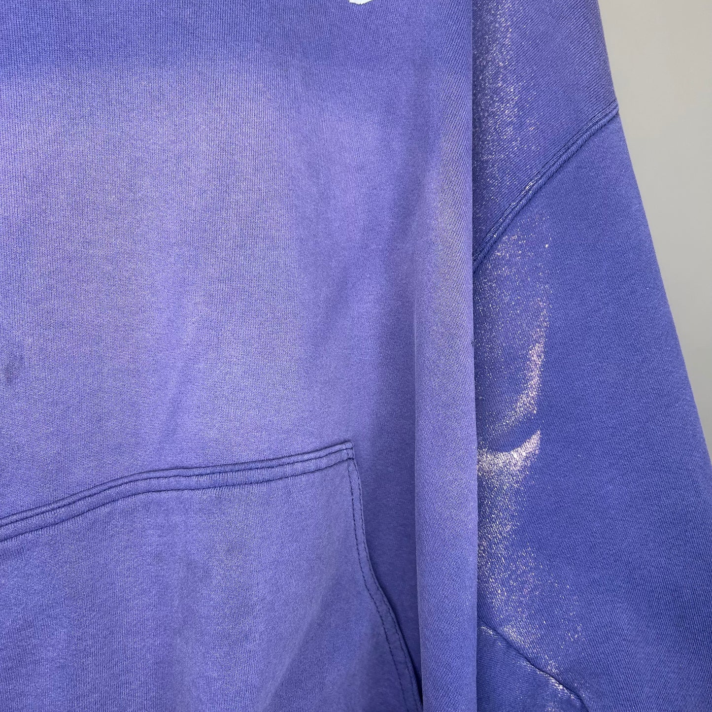 NIKE VINTAGE DISTRESSED BLUE HOODIE