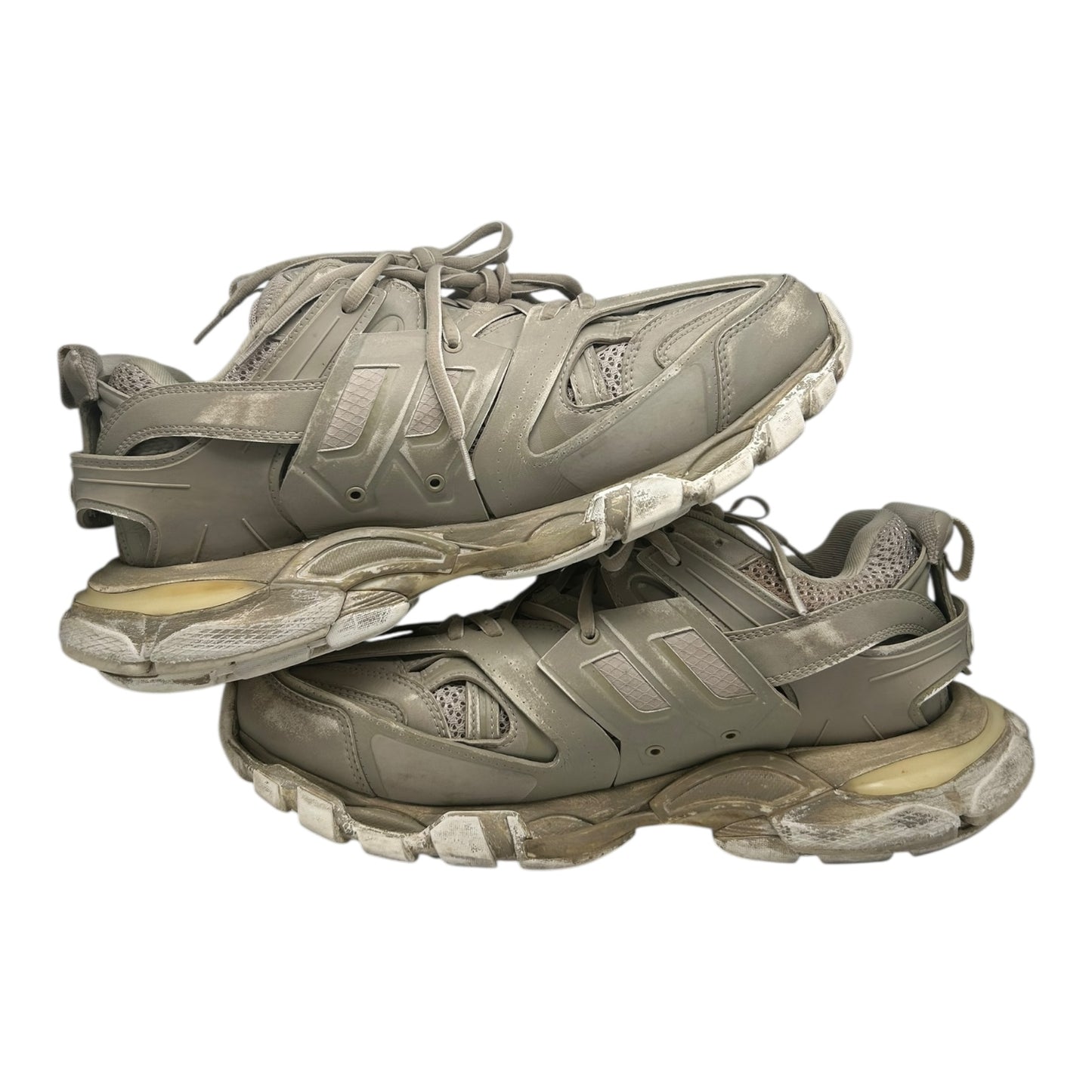 PREOWNED BALENCIAGA TRACK RUNNER FADED BEIGE