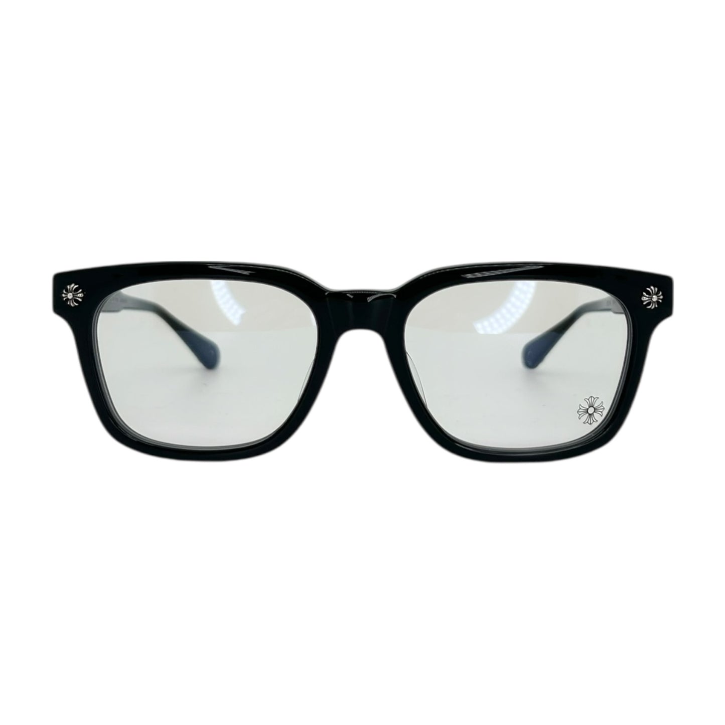 CHROME HEARTS COX UCKER BLACK SILVER SUNGLASSES