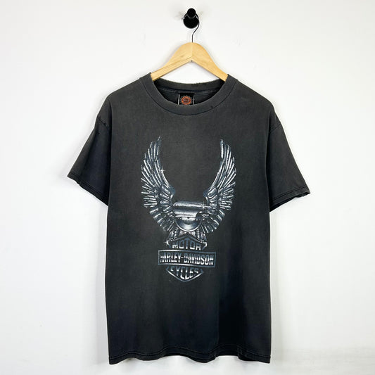 HARLEY DAVIDSON CHROME WINGED ENGINE TEE