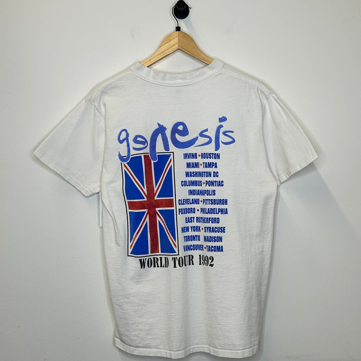 1992 GENESIS WE CANT DANCE WORLD TOUR TEE