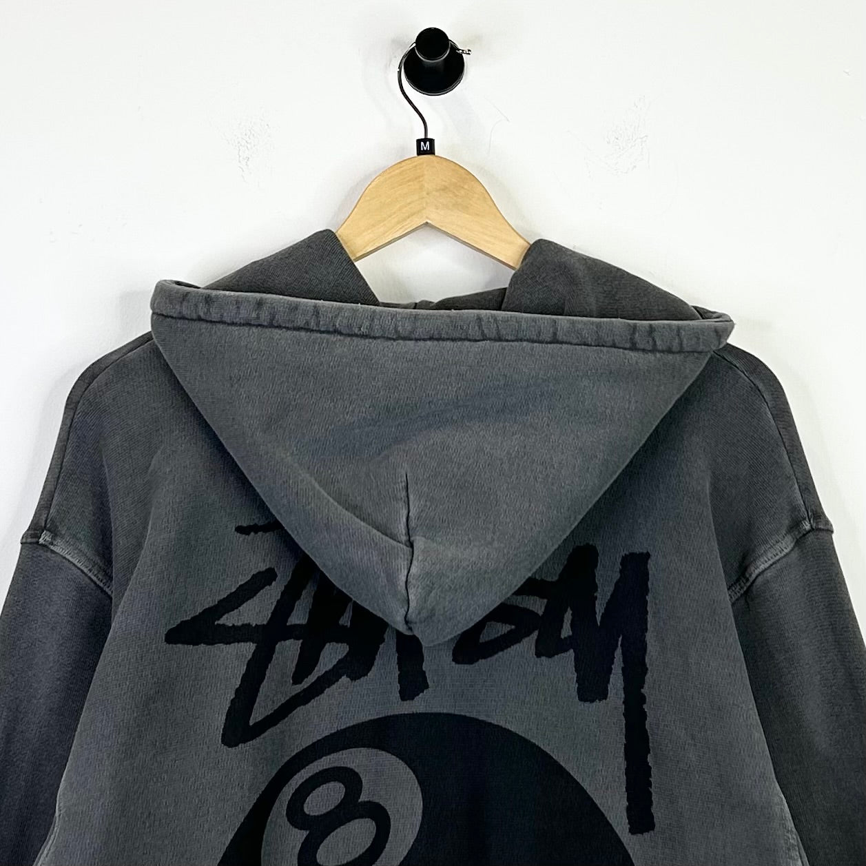 STUSSY HOODIE ZIPPER 8 BALL
