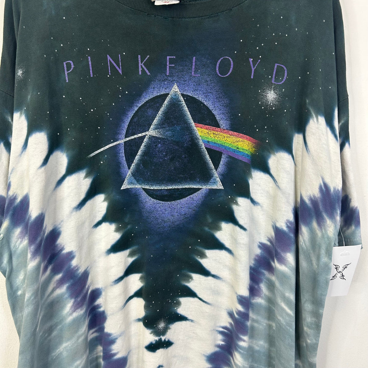 PINK FLOYD DARK SIDE OF THE MOON LIQUID BLUE AOP TEE