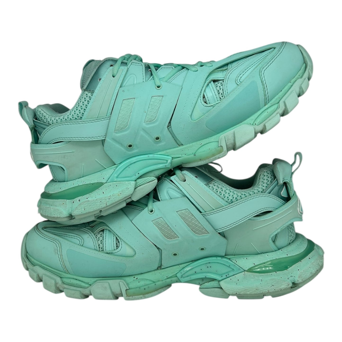PREOWNED BALENCIAGA TRACK RECYCLED MINT