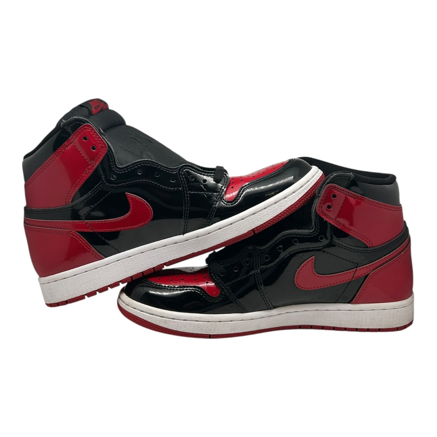 PREOWNED JORDAN 1 PATENT BRED SZ10.5